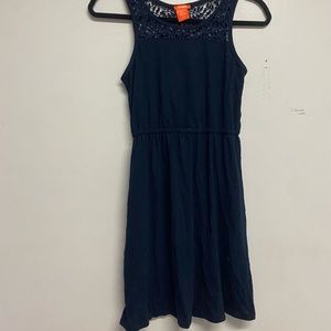 Navy blue dress